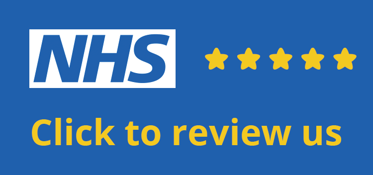 Click the image to leave a review of St George's on the NHS website.